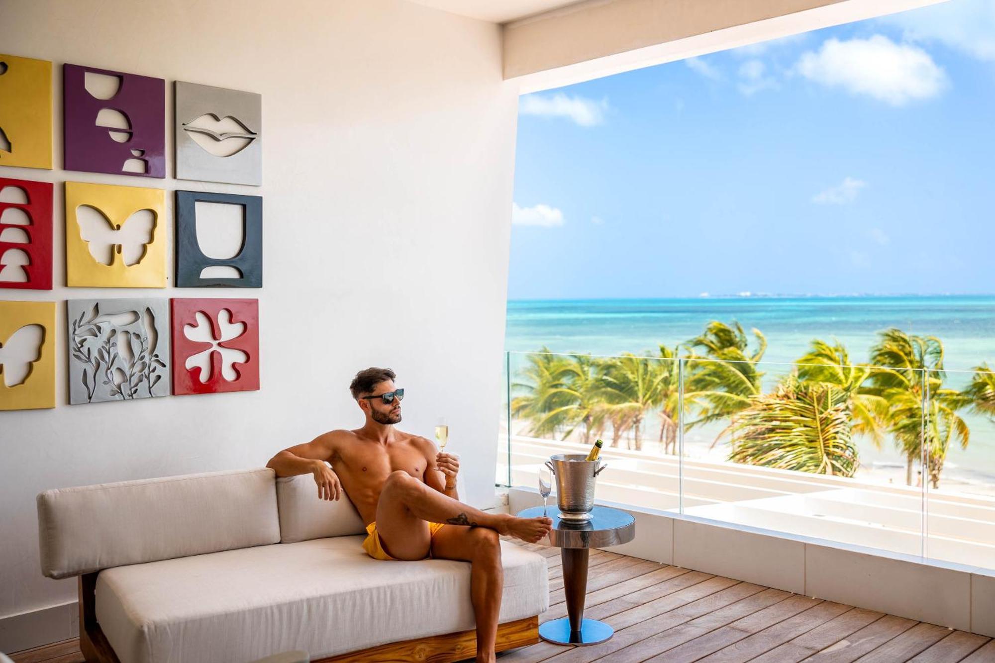 Hotel Mousai Cancun Adults Only Bagian luar foto